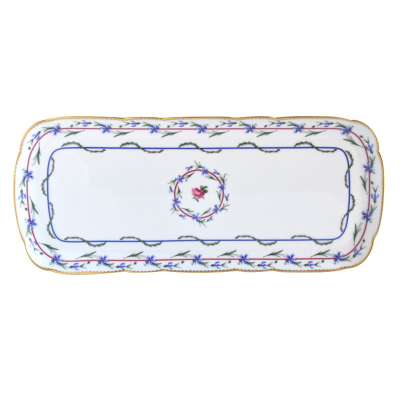 Plat à cake L713/95 Le Gobelet du Roy - Ancienne Manufacture Royale