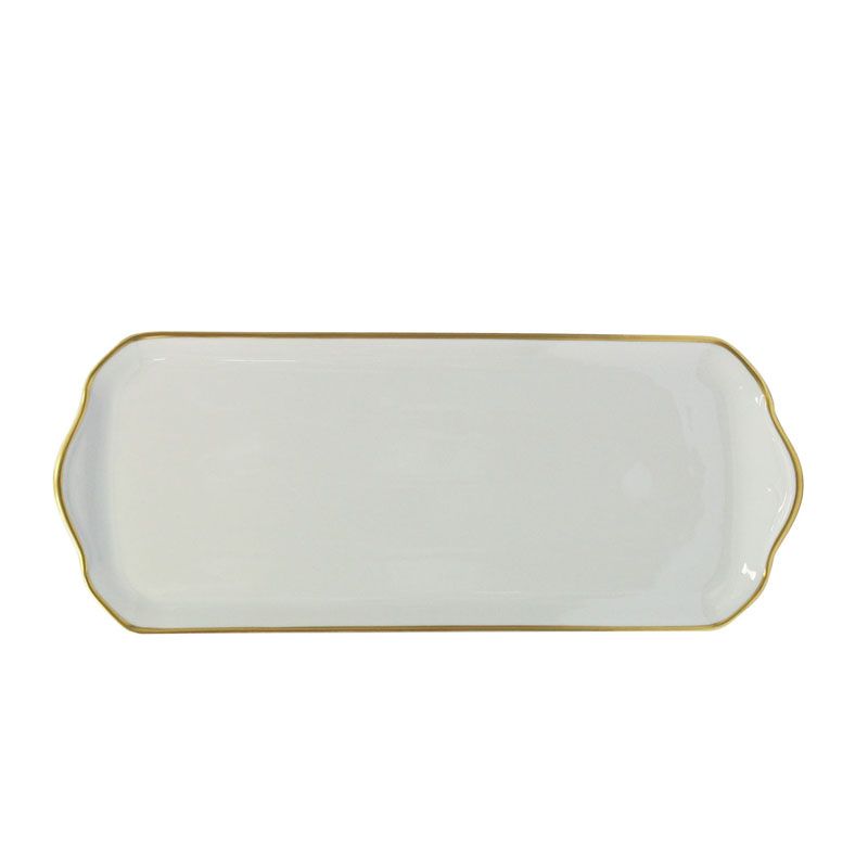 Plat à cake Orsay or - Haviland
