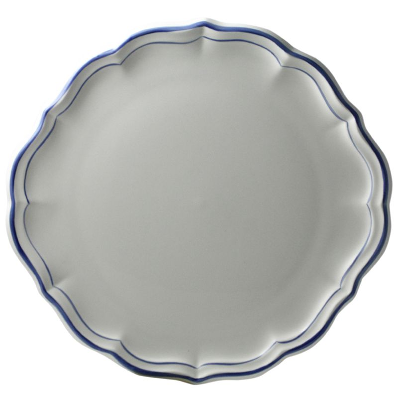 Plat à gâteaux 1540BPGA22 Filets bleus - Gien