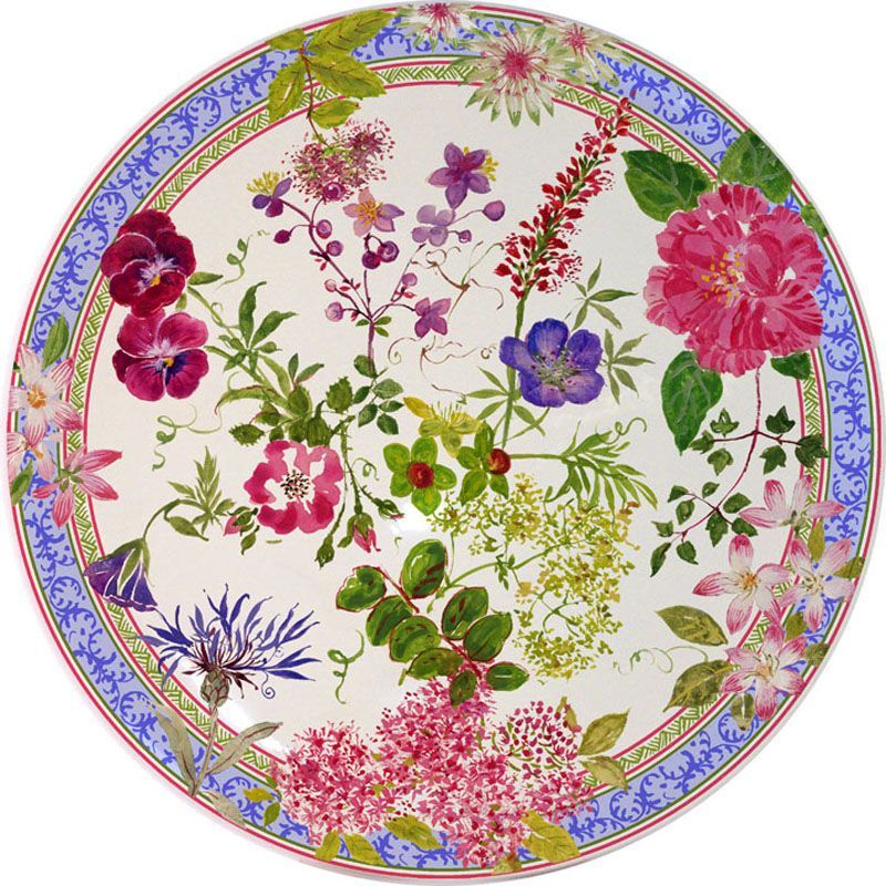 Plat à gâteaux 1643BPGB03 Millefleurs - Gien