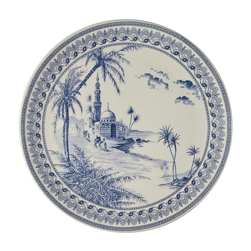 Plat à gâteaux 1849BPGB03 Les Dépareillées bleu - Gien