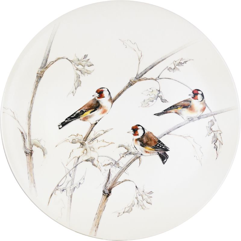Plat à gâteaux 1854BPGB03 Les Oiseaux de la Forêt - Gien