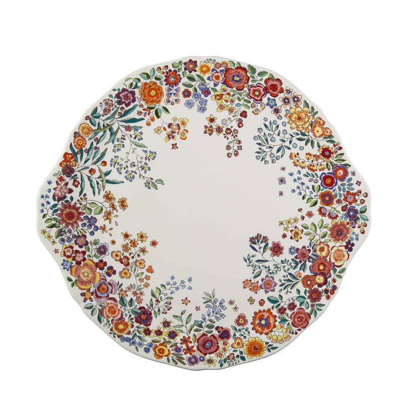 Plat à gâteaux 1855BPGA26 Poésie - Gien