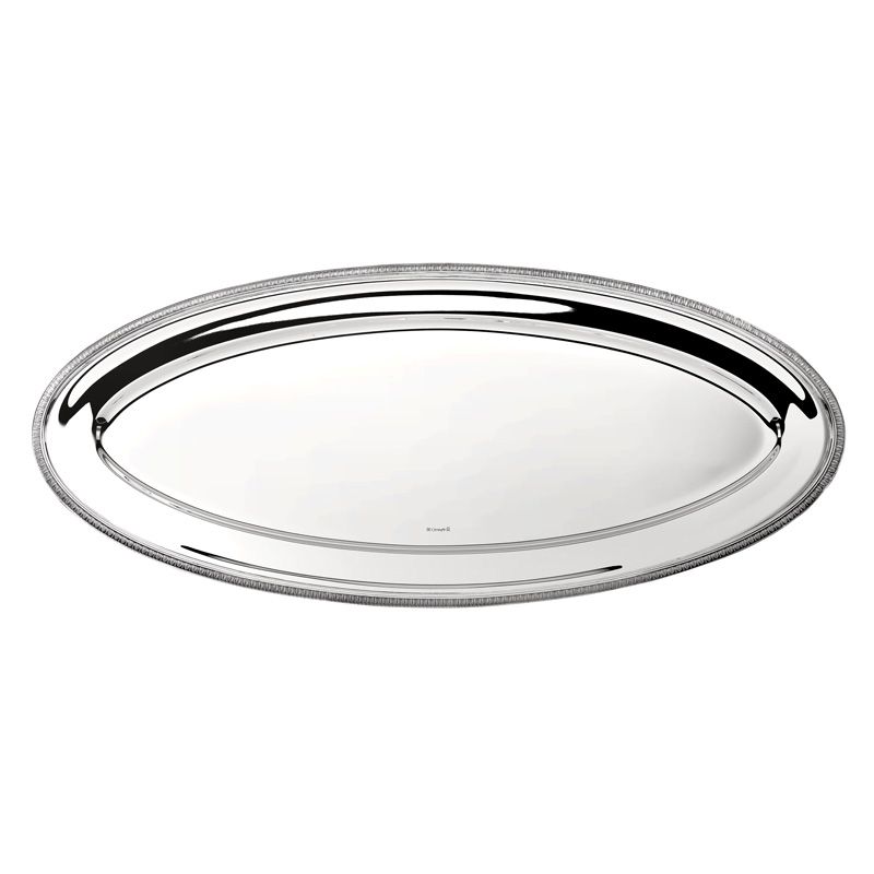 Plat à poisson B04120270 Malmaison Métal argenté - Christofle