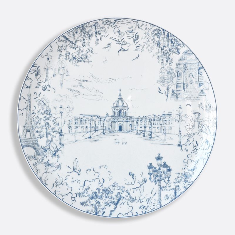 Plat à tarte 1980/21267 Tout Paris - Bernardaud