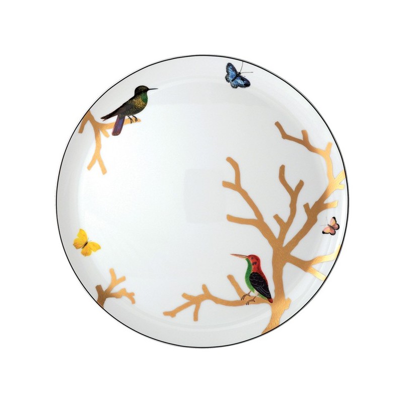 Plat à tarte 2488/121 Aux oiseaux - Bernardaud