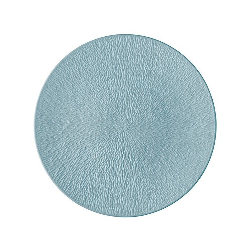 Plat à tarte / présentation gravé Ciel Minéral irisé - Raynaud