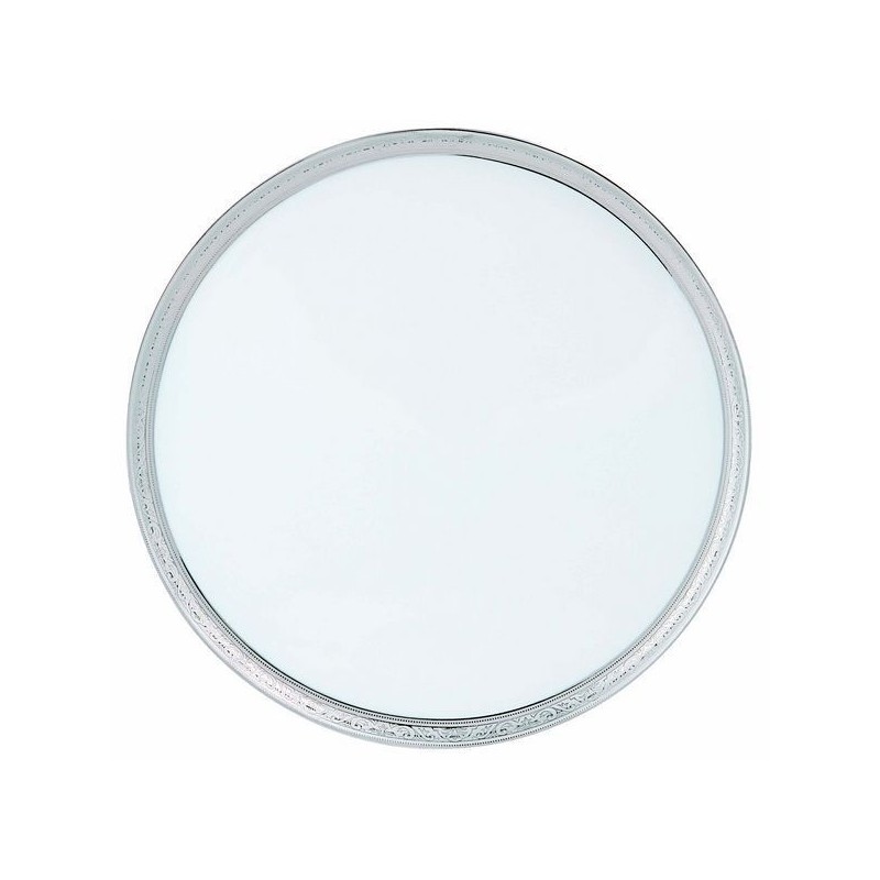 Plat à tarte 006721 Royal Trianon platine - Deshoulières