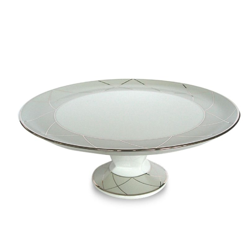 Plat à tarte sur pied 31272-5710569 Clair de lune Arcade - Haviland