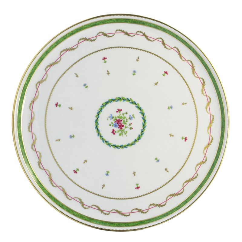 Plat à tarte Vieux Paris Vert - Haviland