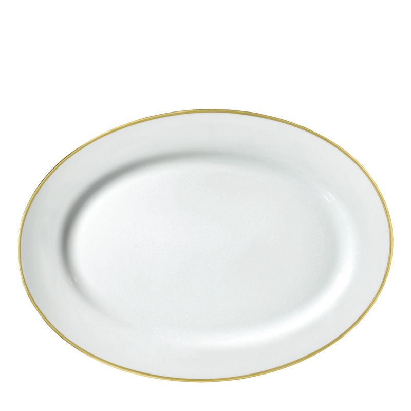 Plat ovale 0183-17-502041 Fontainebleau or - Raynaud