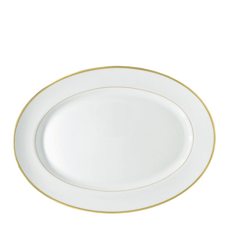 Plat ovale 0184-17-502041 Fontainebleau or - Raynaud