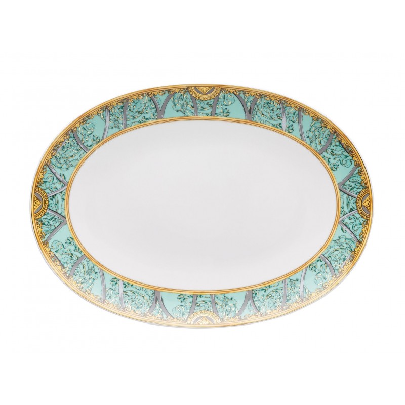 Plat ovale 12733 La Scala del Palazzo Verde - Versace