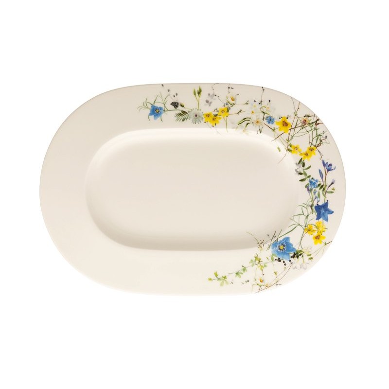 Plat ovale 12734 Fleurs des Alpes - Rosenthal