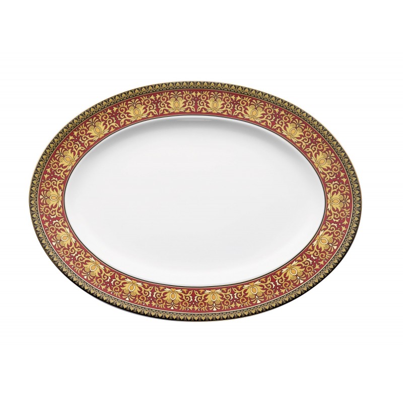 Plat ovale 12734 Medusa - Versace