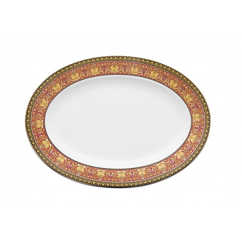 Oval platter 12740 Medusa - Versace