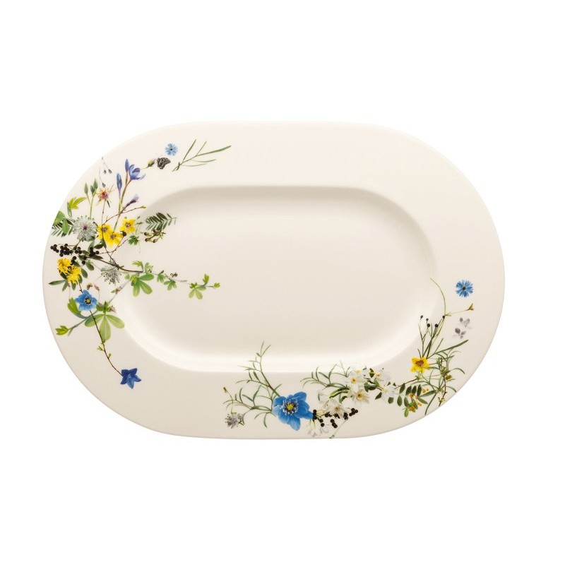 Plat ovale 12741 Fleurs des Alpes - Rosenthal