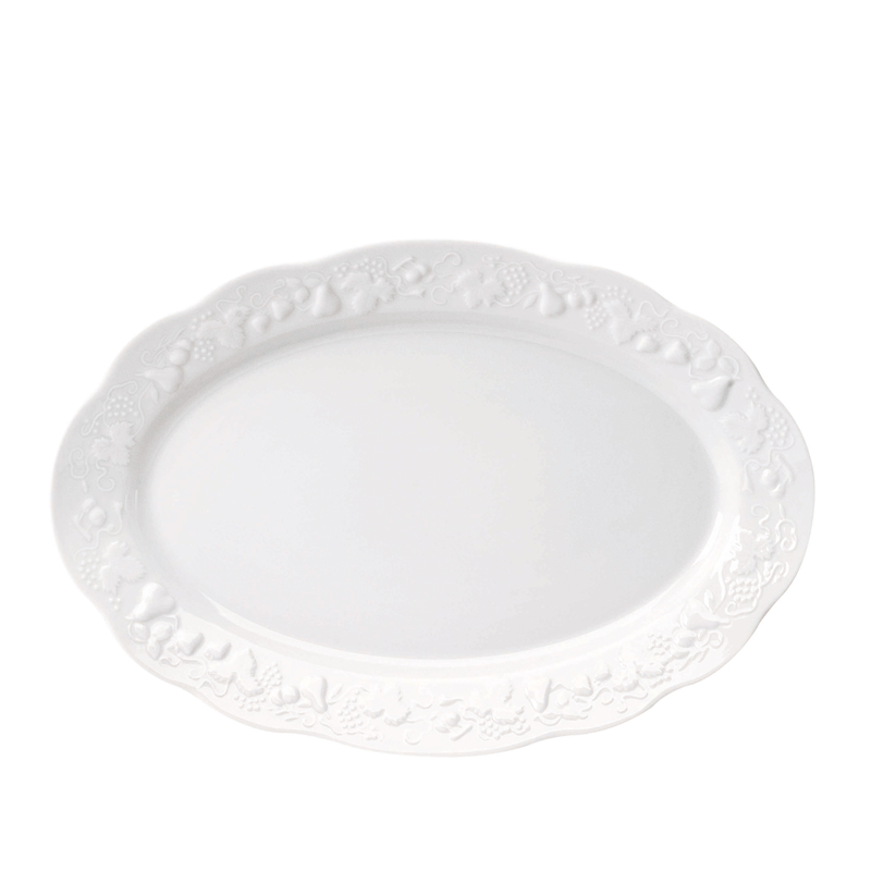 Plat ovale 14 000444 California - Deshoulières