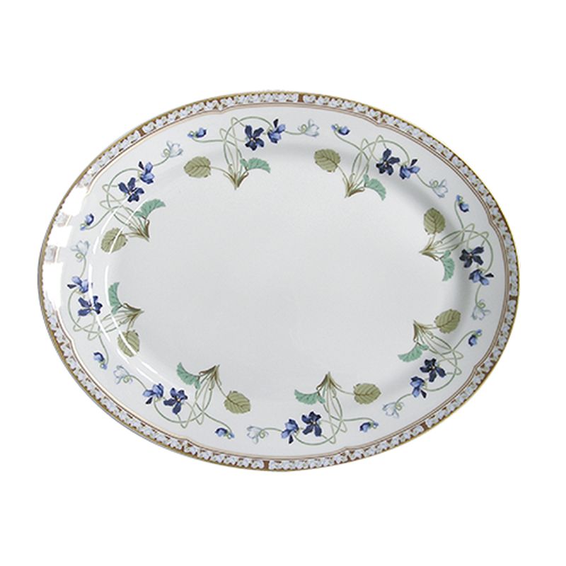 Plat ovale 14 Impératrice Eugénie - Haviland