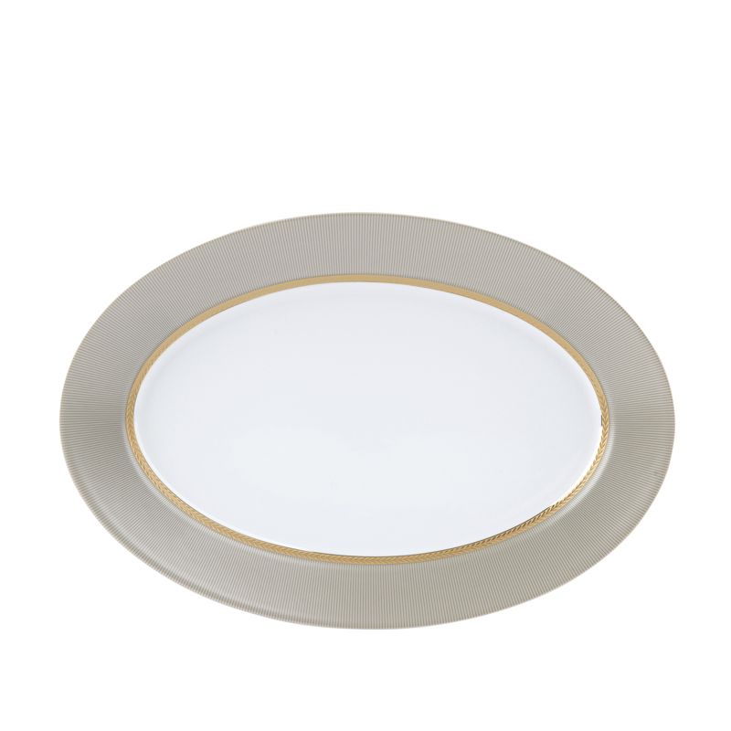Plat ovale 14 036407 Pharaon or - Deshoulières