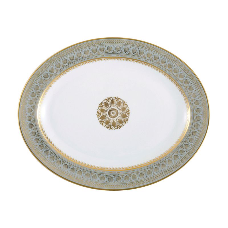 Plat ovale 33 L009/109 Elysées - Ancienne Manufacture Royale