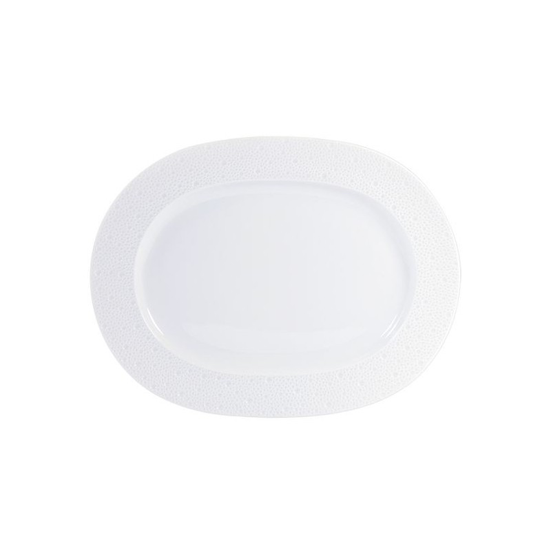 Plat ovale 35 cm 0733/20515 Ecume - Bernardaud
