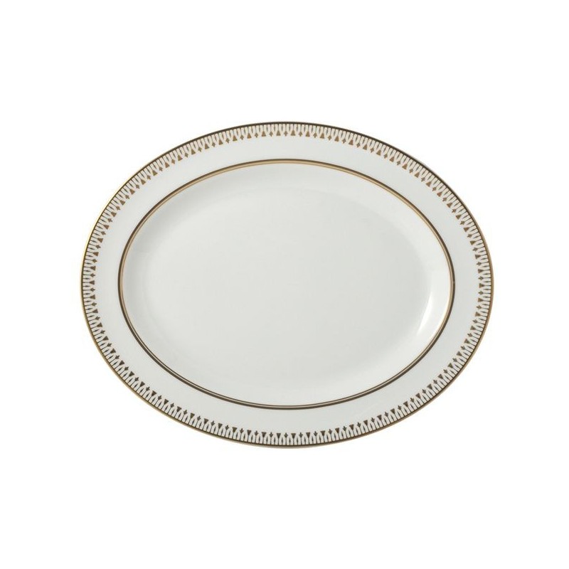Plat ovale 38 0152/107 Soleil Levant - Bernardaud