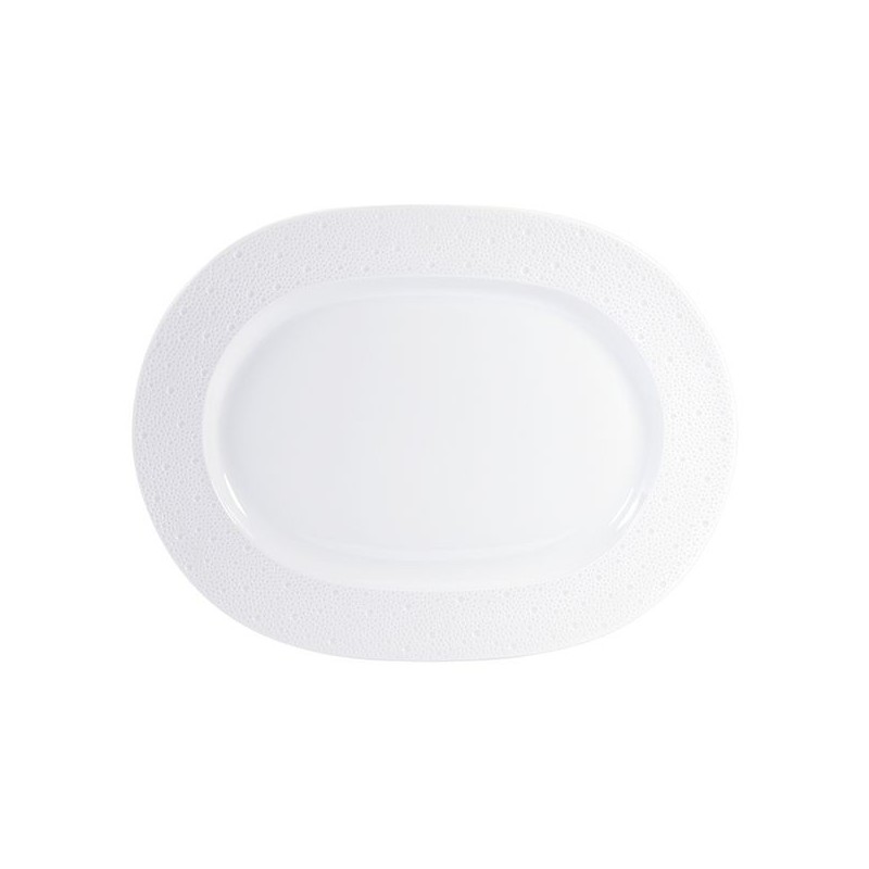 Plat ovale 43 cm 0733/105 Ecume - Bernardaud