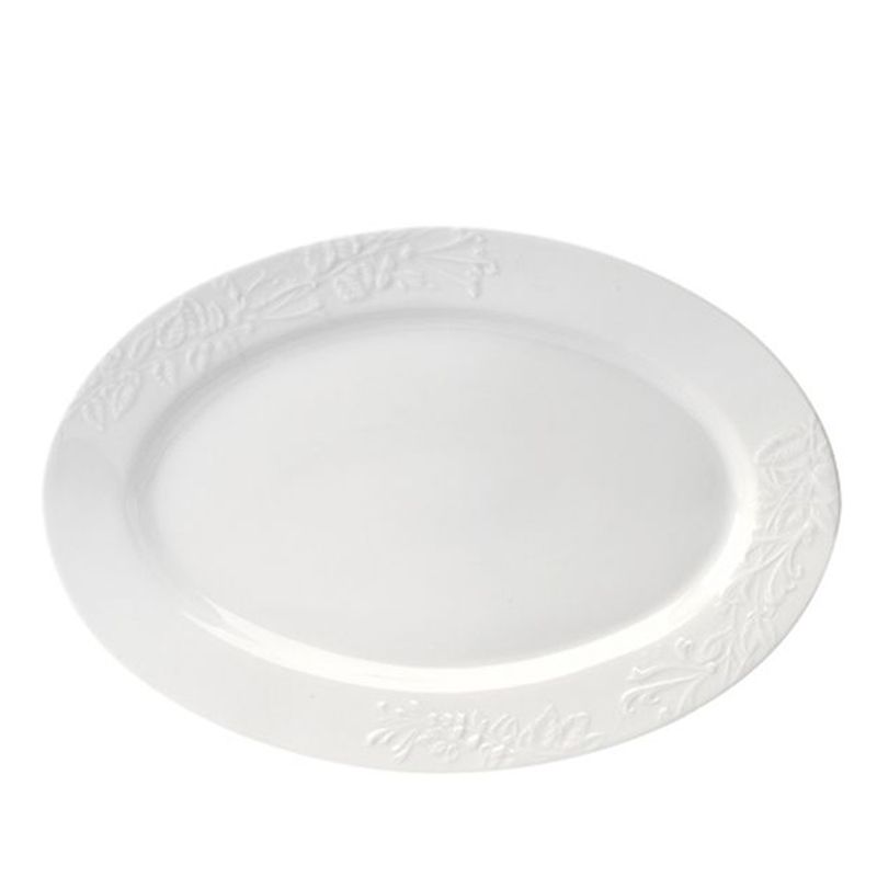 Plat ovale chèvrefeuille 001018 Promenade - Deshoulières