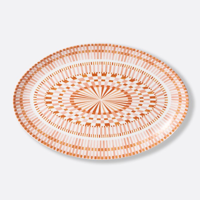 Plat ovale creux 39 2086/7424 Terre Rosa - Bernardaud