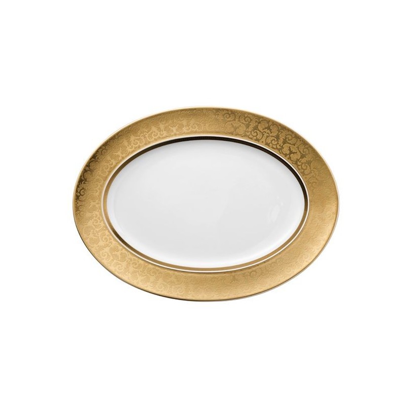 Plat ovale GM OR Medusa Gala - Versace