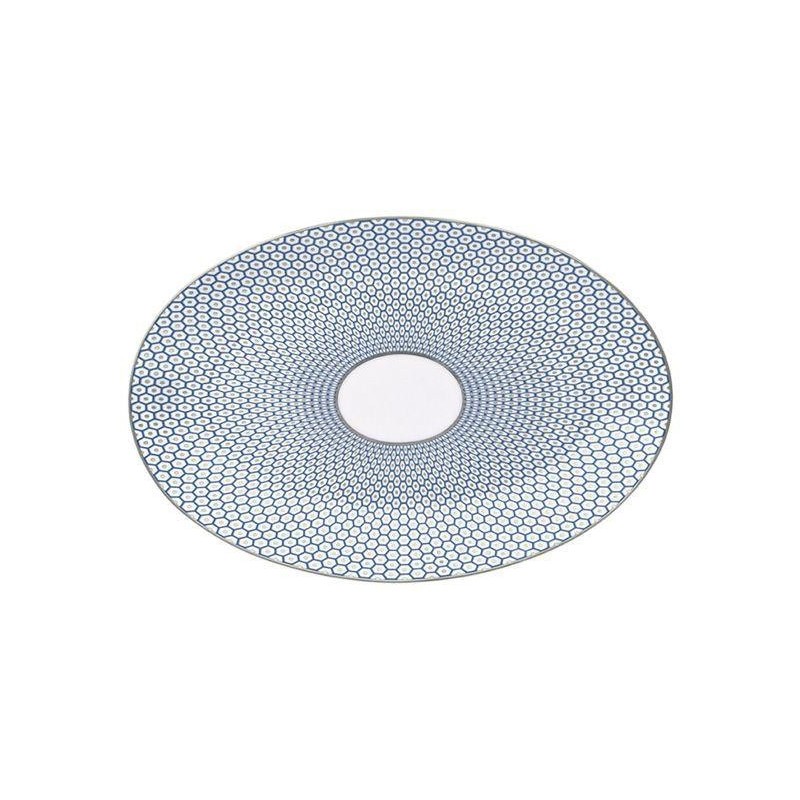 Plat ovale PM Trésor Bleu - Raynaud
