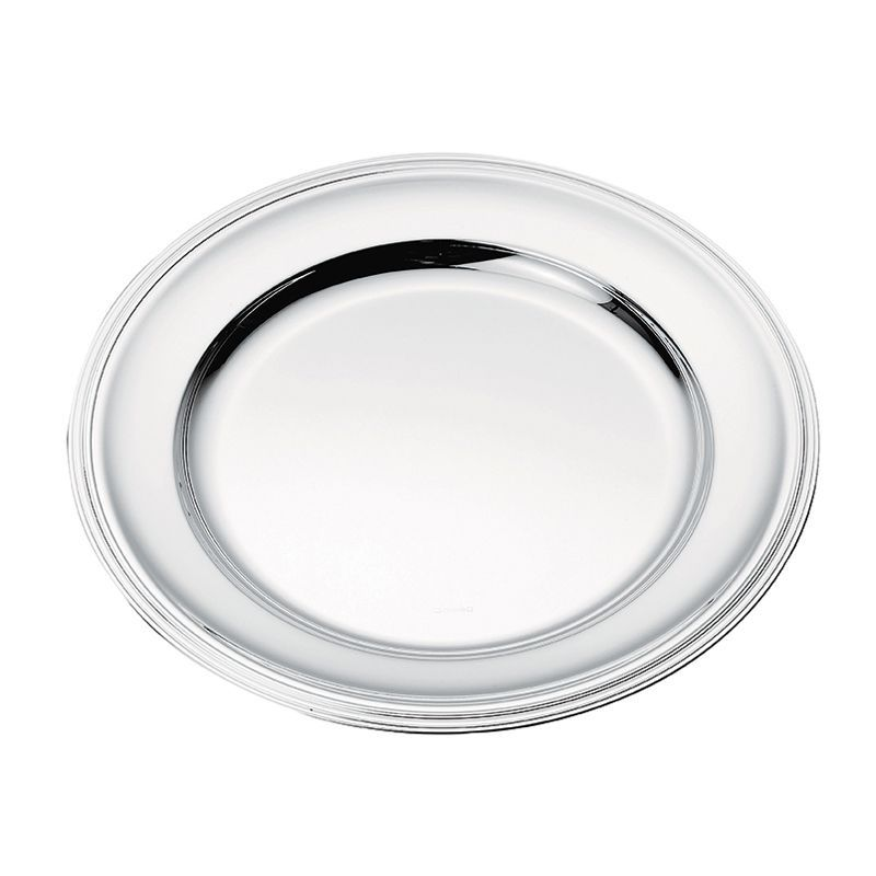 Plat rond B04114040 Albi Métal argenté - Christofle