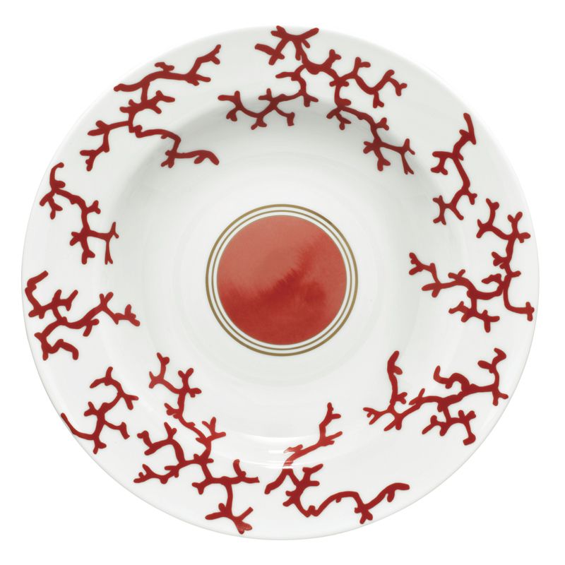 Plat rond creux 0112-17-501029 Cristobal rouge - Raynaud