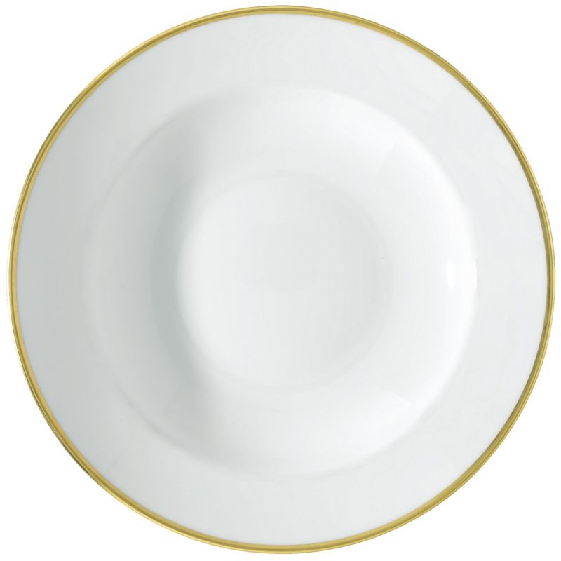Plat rond creux 0183-17-501029 Fontainebleau or - Raynaud