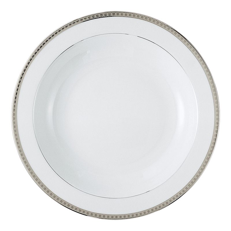 Plat rond creux 0448/115 Athéna platine - Bernardaud