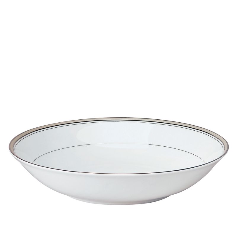 Plat rond creux 023472 Excellence poudré gris - Deshoulières