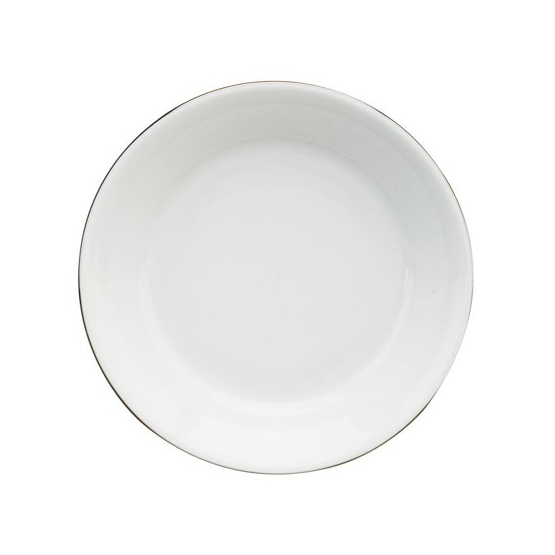 Plat rond creux 1040/020106 Filet platine 1,5 mm - Deshoulières