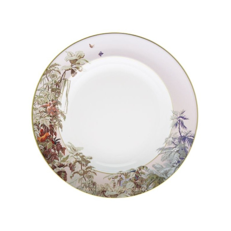 Plat rond creux Le Bresil - Haviland