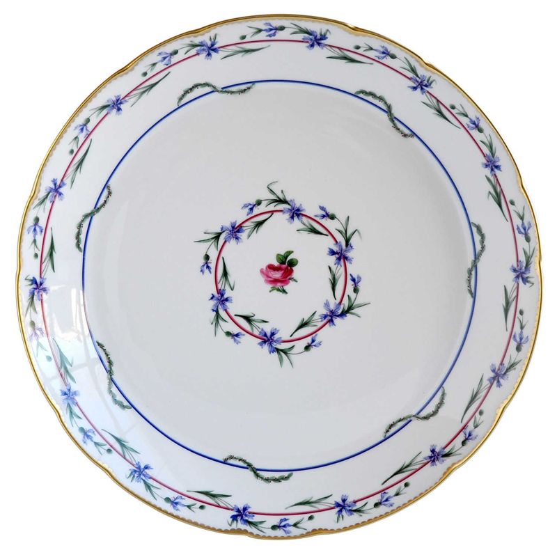 Plat rond creux L713/115 Le Gobelet du Roy - Ancienne Manufacture Royale