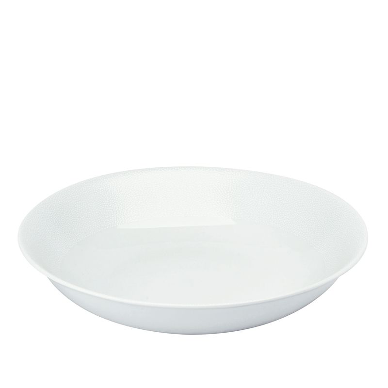 Plat rond creux 010595 Seychelles blanc - Deshoulières