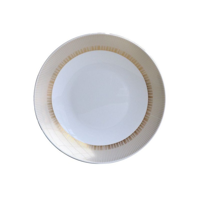 Plat rond creux 1655/115 Sol - Bernardaud