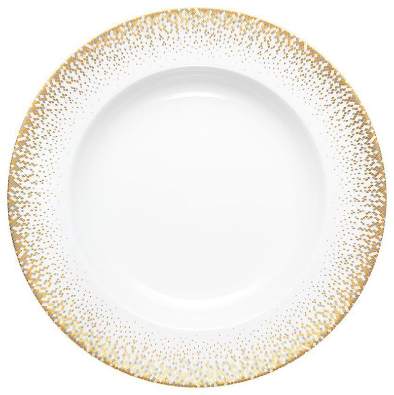Plat rond creux Souffle d'Or - Haviland