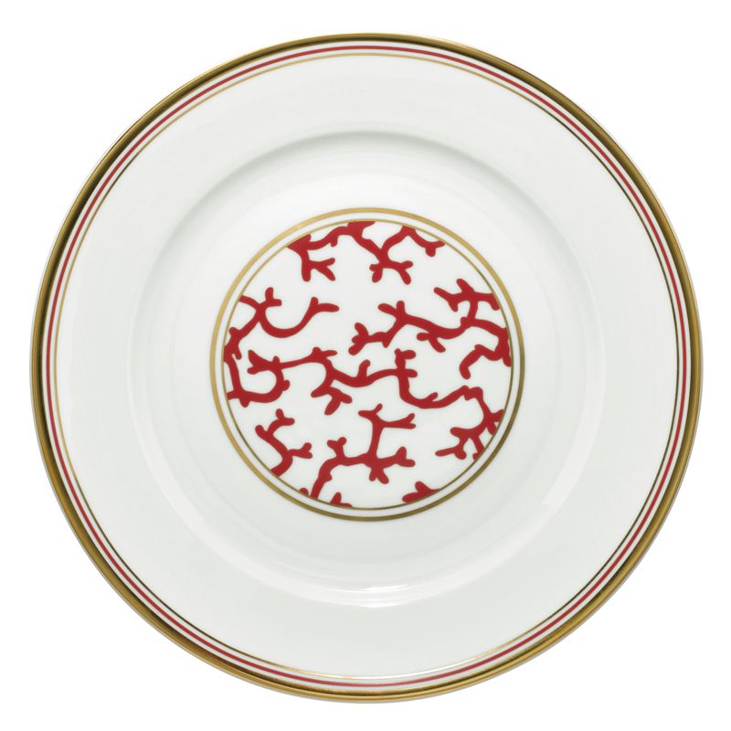 Plat rond plat 0112-17-500029 Cristobal rouge - Raynaud