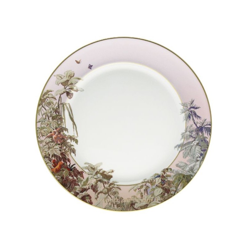 Plat rond plat Le Bresil - Haviland