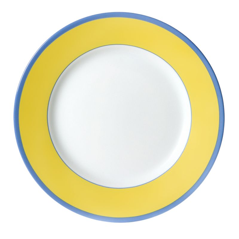 Plat rond plat MONE-06/004 Monet - Haviland & Parlon