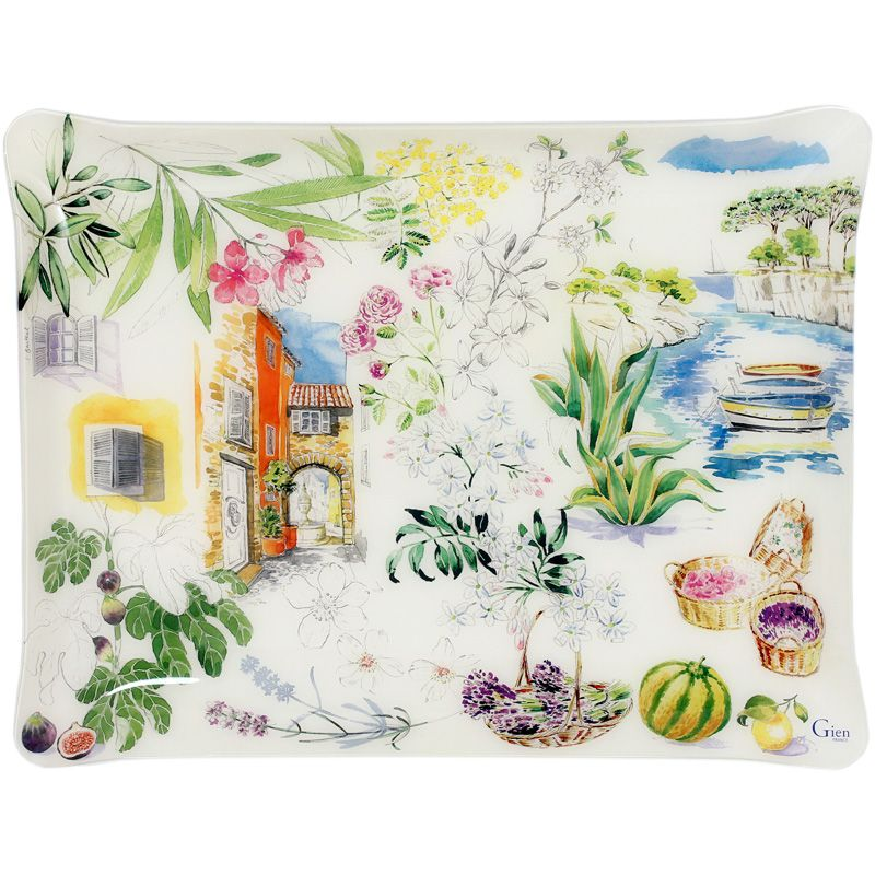 Plateau acrylique 8009PRGMPL Provence - Gien