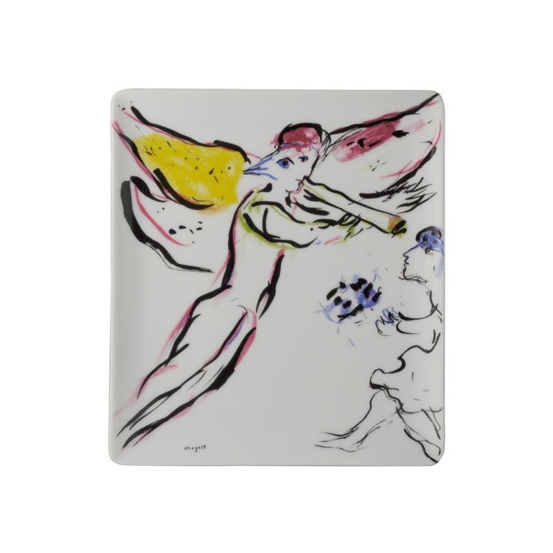 Plateau l'Ange rouge 0088/8230/1 Marc Chagall collection - Bernardaud