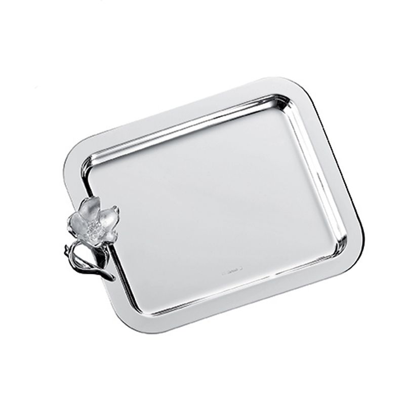 Plateau rectangulaire B04200370 Anémone - Christofle