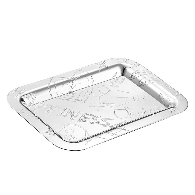 Plateau rectangulaire B04200450 Graffiti - Christofle